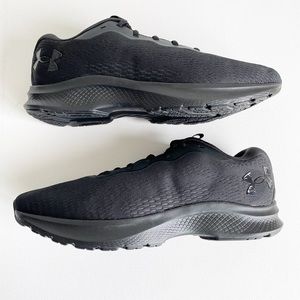 Under Armour Charged Bandit 7 Men's Black Shoes Size 9 running shoe sneaker New